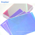 colorful acrylic plexiglass iridescent glass acrylic photo frame